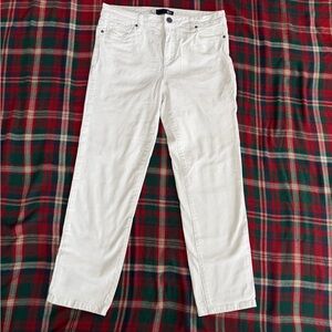 Kut from the Kloth Ivory Denim Pants
